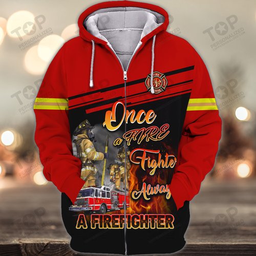 Firefighter 3D Full Print Shirts 2060