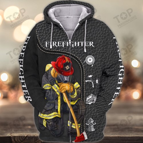 Firefighter 3D Full Print Shirts 2108