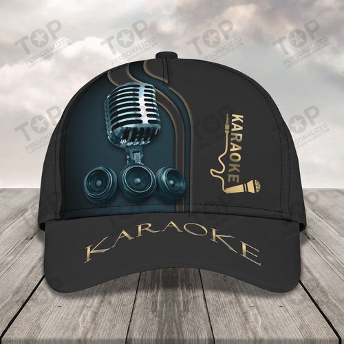 Karaoke Pattern Design 3D Classic Cap