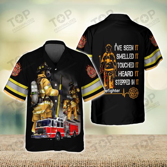 Firefighter 3D Full Print Shirts 2046