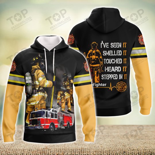 Firefighter 3D Full Print Shirts 2046