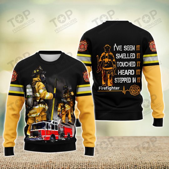 Firefighter 3D Full Print Shirts 2046