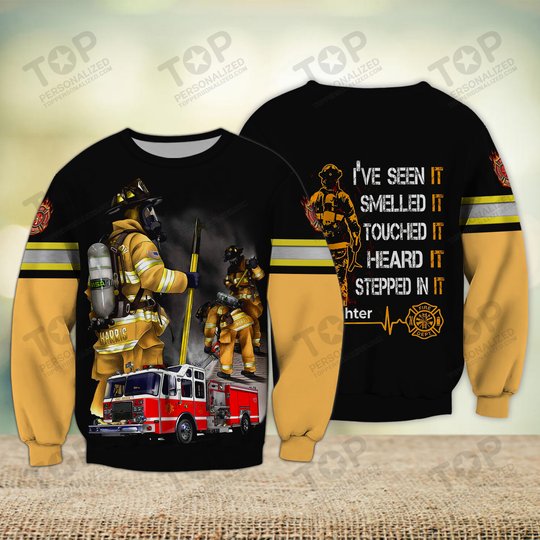Firefighter 3D Full Print Shirts 2046