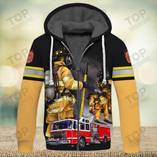 Firefighter 3D Full Print Shirts 2046