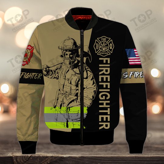 Firefighter 3D Full Print Shirts 2048