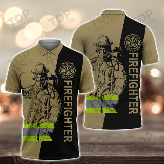 Firefighter 3D Full Print Shirts 2048