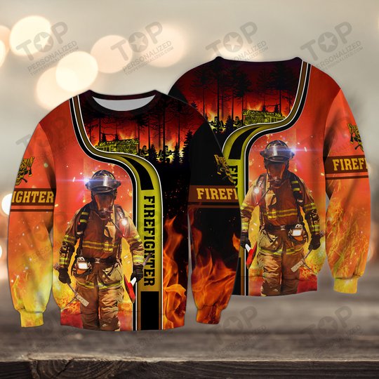 Firefighter 3D Full Print Shirts 2049
