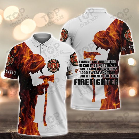 Firefighter 3D Full Print Shirts 2050