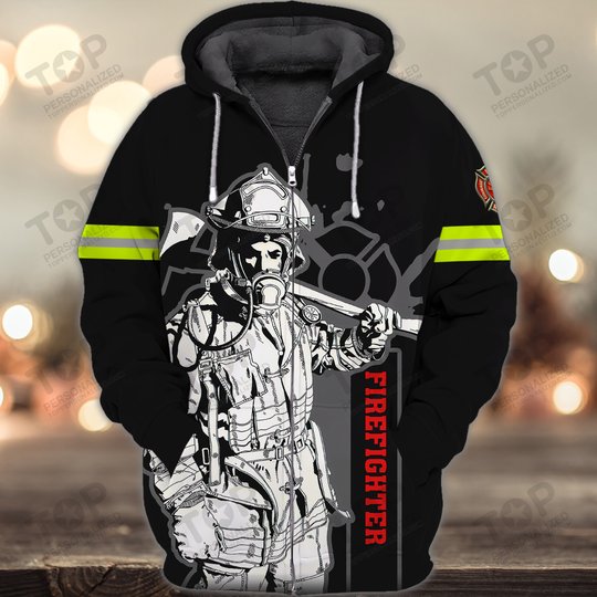Firefighter 3D Full Print Shirts 2056