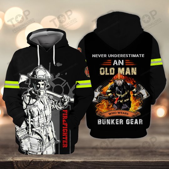 Firefighter 3D Full Print Shirts 2056