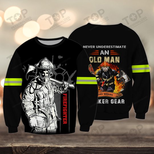 Firefighter 3D Full Print Shirts 2056
