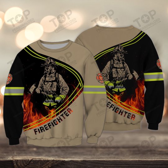 Firefighter 3D Full Print Shirts 2057
