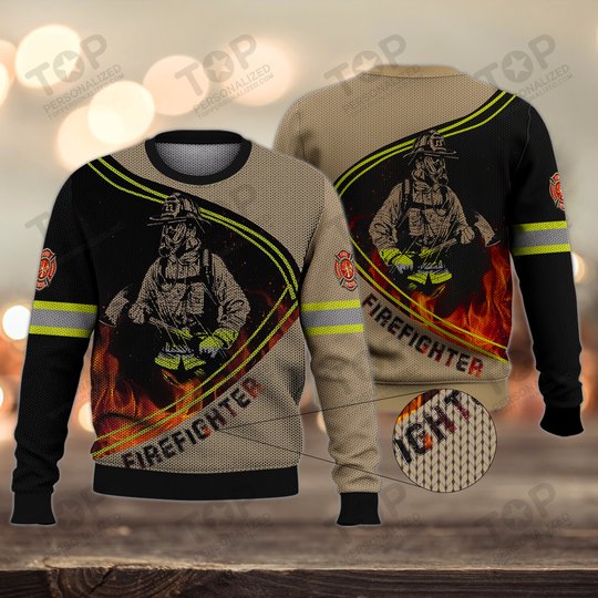 Firefighter 3D Full Print Shirts 2057