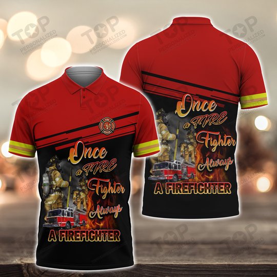 Firefighter 3D Full Print Shirts 2060