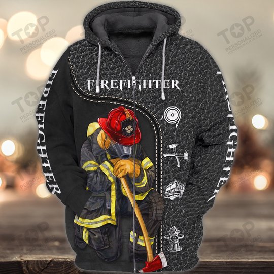Firefighter 3D Full Print Shirts 2108