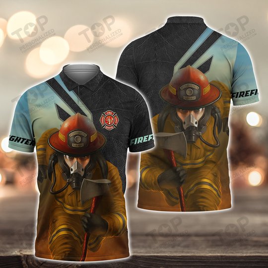 Firefighter 3D Full Print Shirts 2109