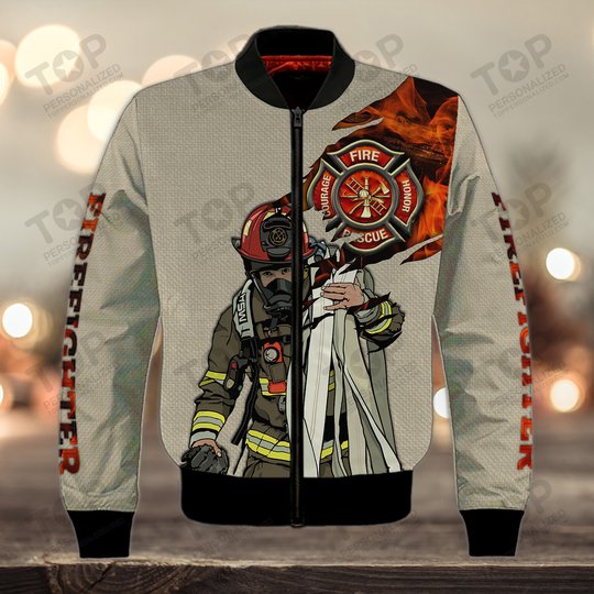 Firefighter 3D Full Print Shirts 2125