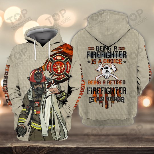Firefighter 3D Full Print Shirts 2125