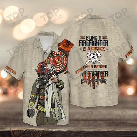 Firefighter 3D Full Print Shirts 2125