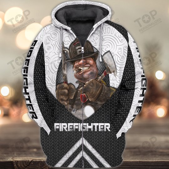 Firefighter 3D Full Print Shirts 2126