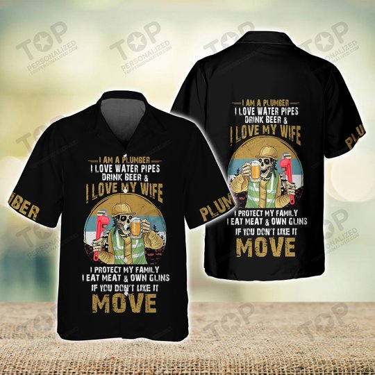 Plumber 3D Full Print Shirts 2186