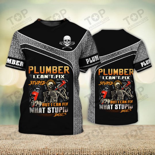 Plumber 3D Full Print Shirts 2187