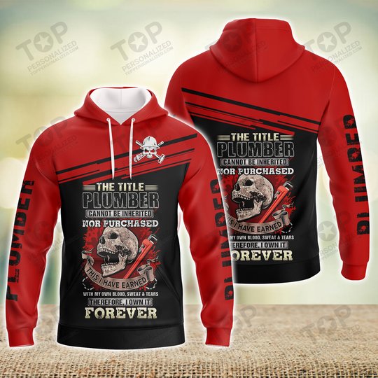 Plumber 3D Full Print Shirts 2188