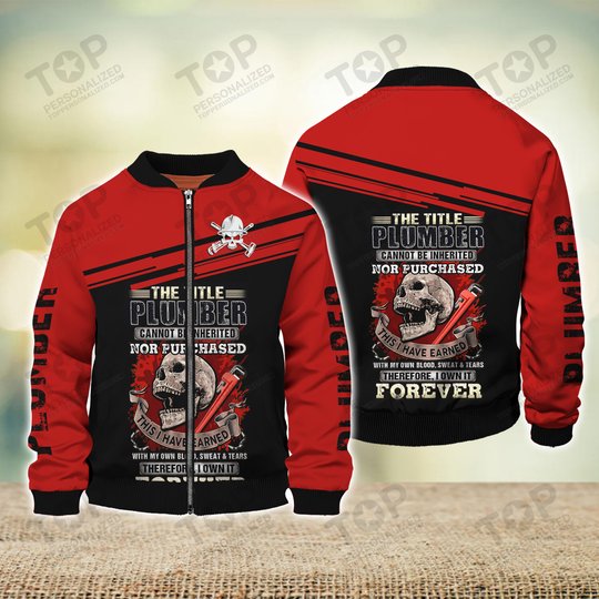 Plumber 3D Full Print Shirts 2188