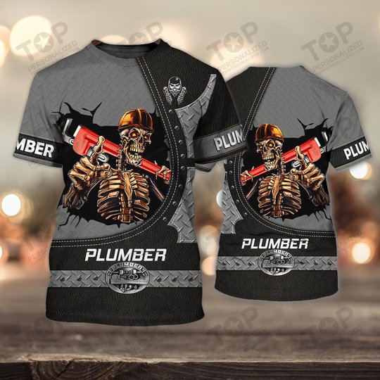 Plumber 3D Full Print Shirts 2191