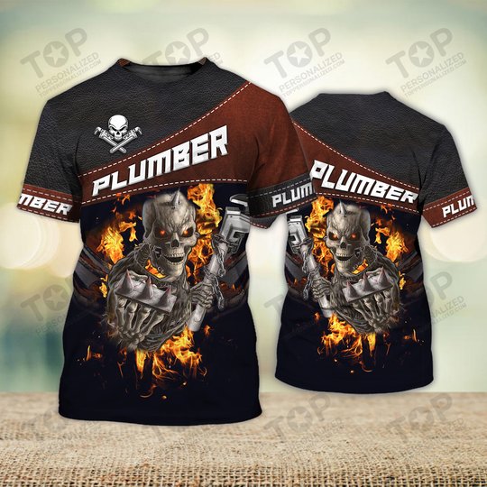 Plumber 3D Full Print Shirts 2227