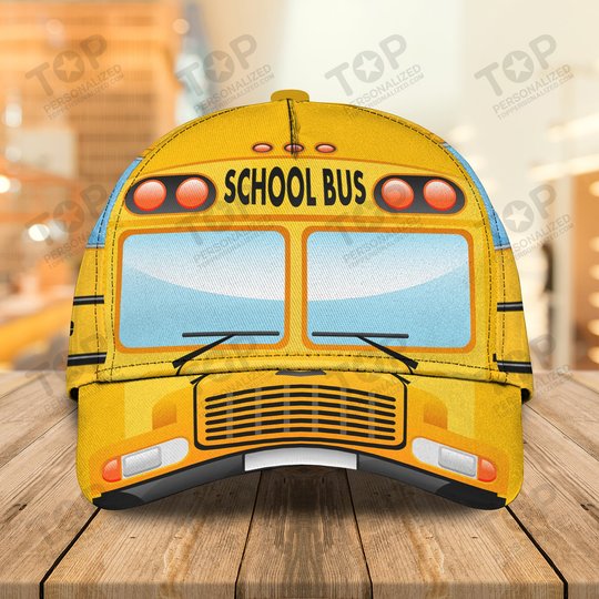 Bus - Personalized Name Cap - TD96 -107