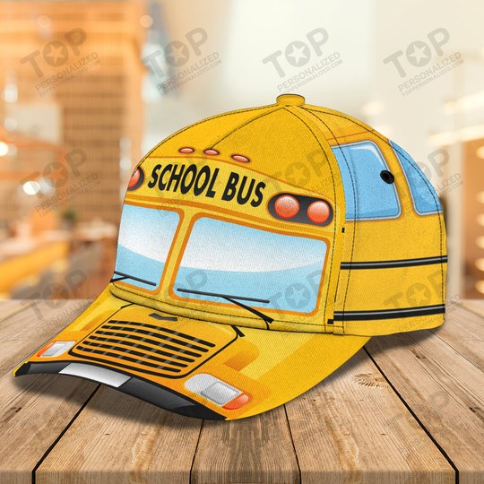 Bus - Personalized Name Cap - TD96 -107