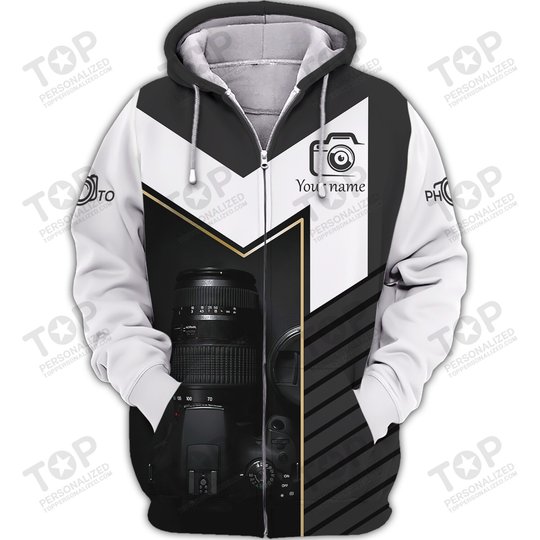 Photographer Camera Custom 3D Shirts Photography Shirts
