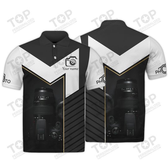 Photographer Camera Custom 3D Shirts Photography Shirts
