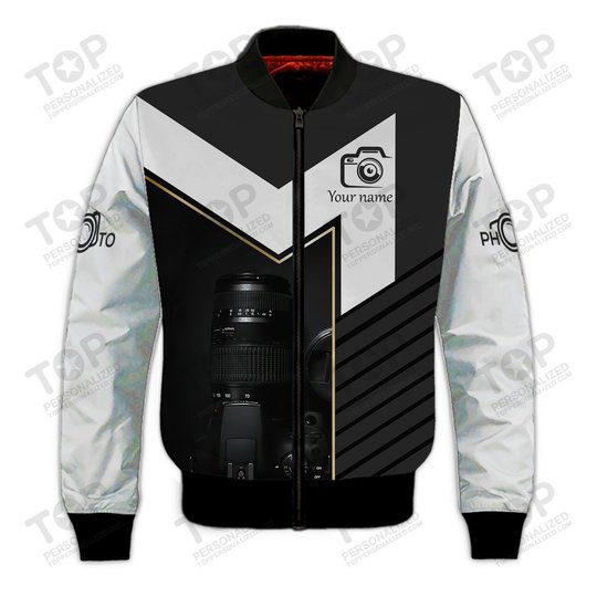 Photographer Camera Custom 3D Shirts Photography Shirts