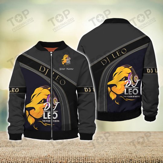 DJ LEO Custom Leo Tshirt Leo Pattern Design Shirts 2790