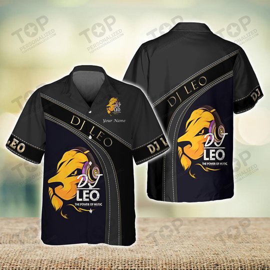 DJ LEO Custom Leo Tshirt Leo Pattern Design Shirts 2790