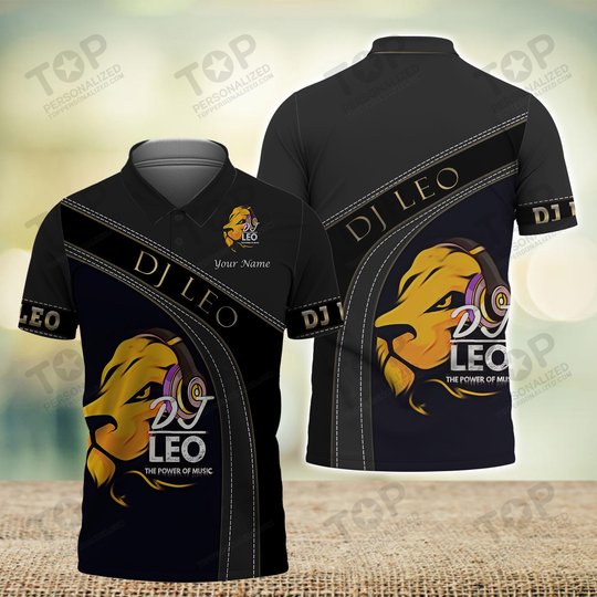 DJ LEO Custom Leo Tshirt Leo Pattern Design Shirts 2790