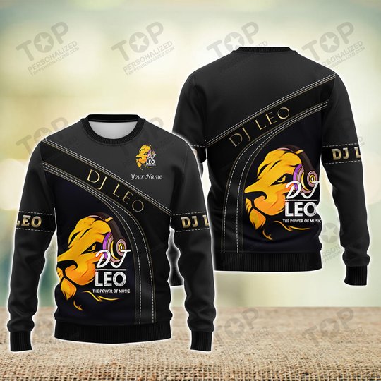 DJ LEO Custom Leo Tshirt Leo Pattern Design Shirts 2790