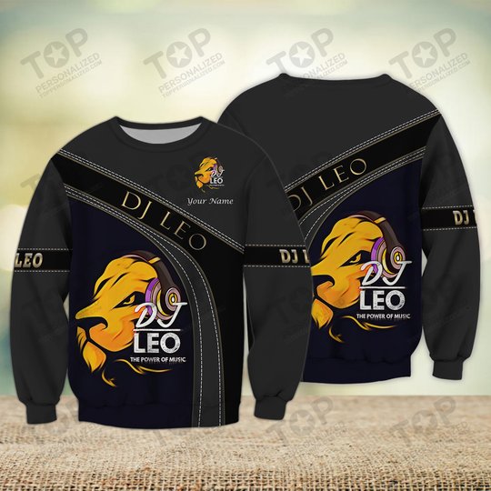 DJ LEO Custom Leo Tshirt Leo Pattern Design Shirts 2790