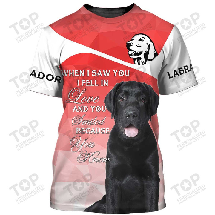 Labrador T-Shirt, Dog T-Shirt For Humans