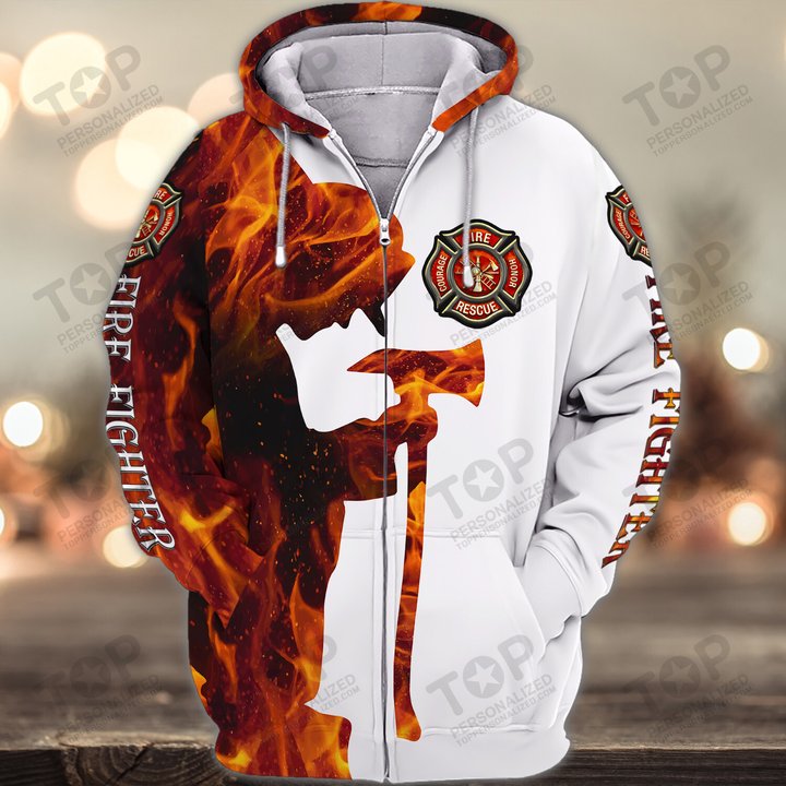 Firefighter 3D Full Print Shirts 2050
