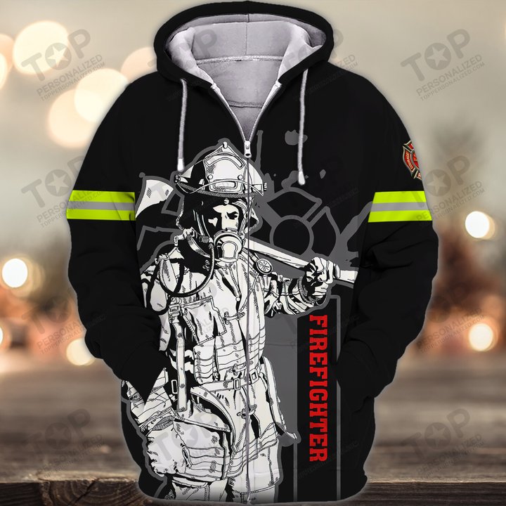 Firefighter 3D Full Print Shirts 2056