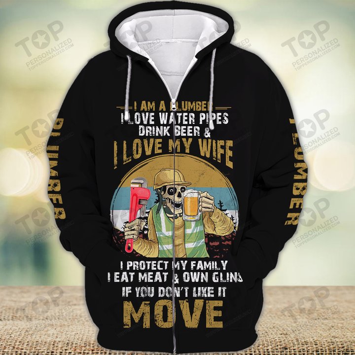 Plumber 3D Full Print Shirts 2186