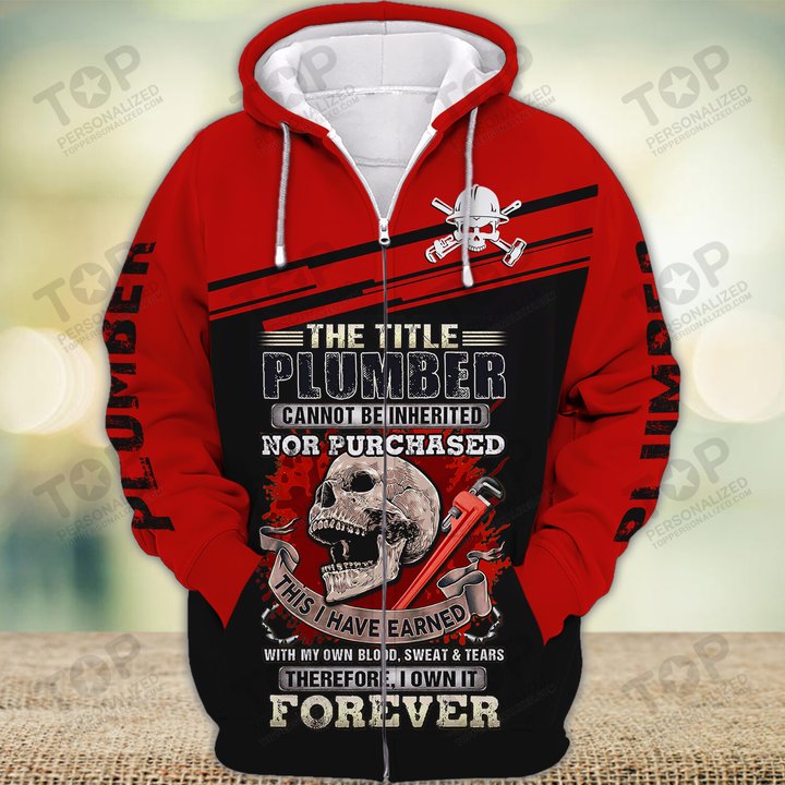 Plumber 3D Full Print Shirts 2188