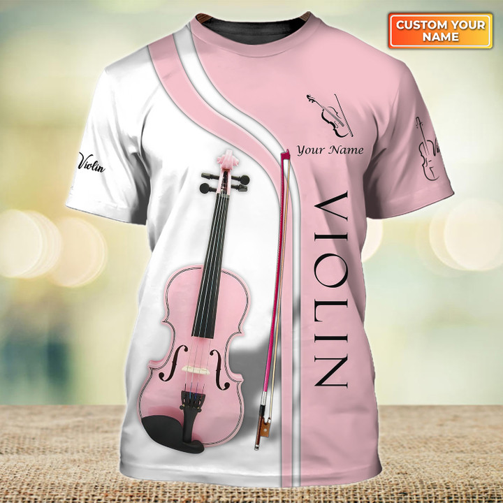 Custom Violin Shirts Violin Pattern Design Shirts 2627