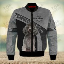 Poodle Lover Never Walk Alone 3D Full Print Shirts 1139