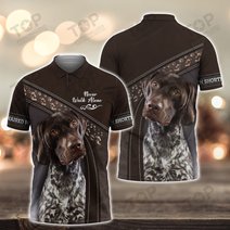 German Shorthaired Pointer Lover Never Walk Alone 3D Full Print Shirts 1146