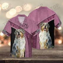 Miniature American Shepherd Love Never Walk Alone 3D Full Print Shirts 1175