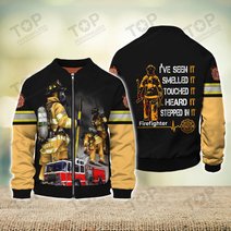 Firefighter 3D Full Print Shirts 2046